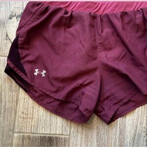 Under Armour Women's Athletic Shorts - Maroon